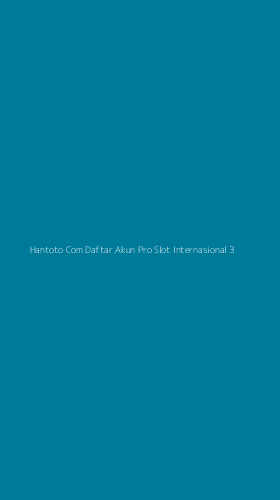 Tampilan Antarmuka Aplikasi Hantoto Com Daftar Akun Pro Slot Internasional - 3