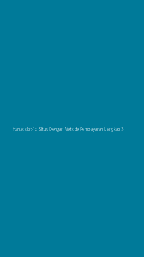 Tampilan Antarmuka Aplikasi Hanzoslot4d Situs Dengan Metode Pembayaran Lengkap - 3