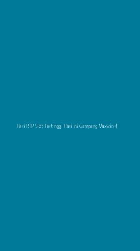 Tampilan Antarmuka Aplikasi Hari Rtp Slot Tertinggi Hari Ini Gampang Maxwin - 4