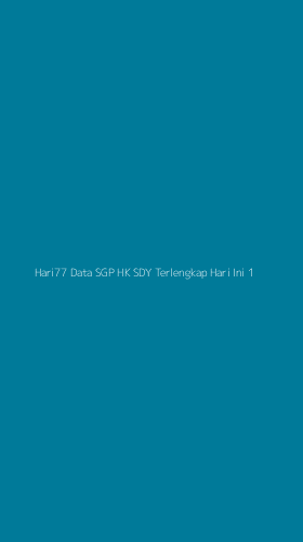 Tampilan Antarmuka Aplikasi Hari77 Data Sgp Hk Sdy Terlengkap Hari Ini - 1