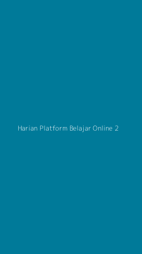 Tampilan Antarmuka Aplikasi Harian Platform Belajar Online - 2