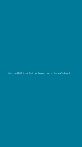 Tampilan Antarmuka Aplikasi Harmoni303 Link Daftar Semua Jenis Game Online - 1