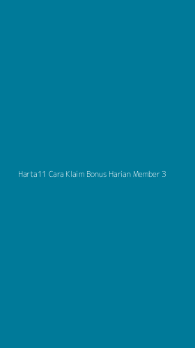 Tampilan Antarmuka Aplikasi Harta11 Cara Klaim Bonus Harian Member - 3
