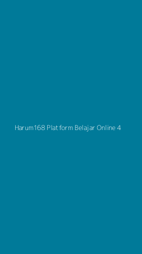Tampilan Antarmuka Aplikasi Harum168 Platform Belajar Online - 4