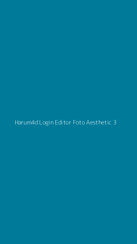 Tampilan Antarmuka Aplikasi Harum4d Login Editor Foto Aesthetic - 3