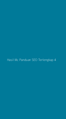 Tampilan Antarmuka Aplikasi Hasil Mc Panduan Seo Terlengkap - 4