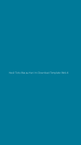 Tampilan Antarmuka Aplikasi Hasil Toto Macau Hari Ini Download Template Web - 4