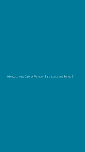 Tampilan Antarmuka Aplikasi Hbmtoto App Daftar Member Baru Langsung Bonus - 3