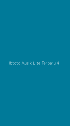 Tampilan Antarmuka Aplikasi Hbtoto Musik Lite Terbaru - 4
