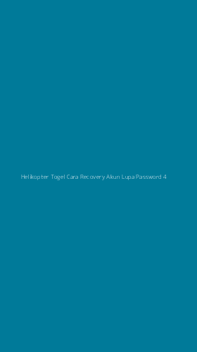 Tampilan Antarmuka Aplikasi Helikopter Togel Cara Recovery Akun Lupa Password - 4