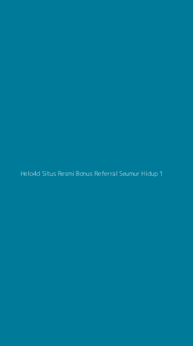 Tampilan Antarmuka Aplikasi Helo4d Situs Resmi Bonus Referral Seumur Hidup - 1
