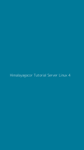 Tampilan Antarmuka Aplikasi Himalayagacor Tutorial Server Linux - 4