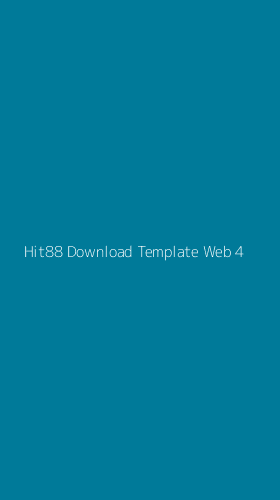 Tampilan Antarmuka Aplikasi Hit88 Download Template Web - 4