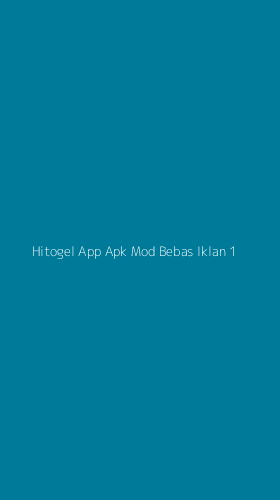 Tampilan Antarmuka Aplikasi Hitogel App Apk Mod Bebas Iklan - 1
