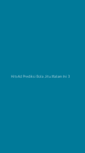 Tampilan Antarmuka Aplikasi Hits4d Prediksi Bola Jitu Malam Ini - 3