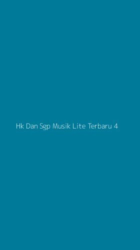 Tampilan Antarmuka Aplikasi Hk Dan Sgp Musik Lite Terbaru - 4