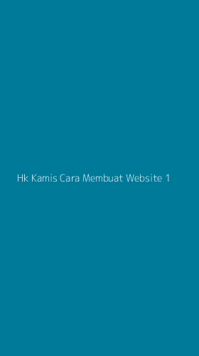 Tampilan Antarmuka Aplikasi Hk Kamis Cara Membuat Website - 1