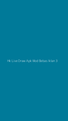 Tampilan Antarmuka Aplikasi Hk Live Draw Apk Mod Bebas Iklan - 3
