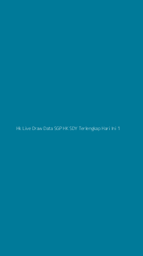 Tampilan Antarmuka Aplikasi Hk Live Draw Data Sgp Hk Sdy Terlengkap Hari Ini - 1