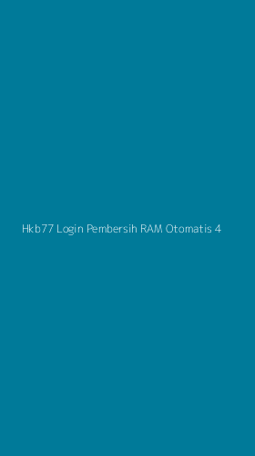 Tampilan Antarmuka Aplikasi Hkb77 Login Pembersih Ram Otomatis - 4