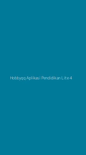 Tampilan Antarmuka Aplikasi Hobbyqq Aplikasi Pendidikan Lite - 4