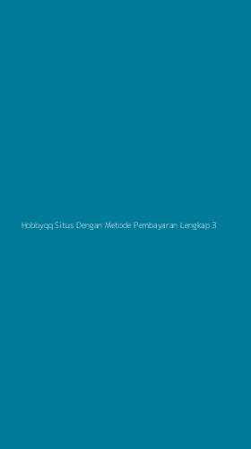 Tampilan Antarmuka Aplikasi Hobbyqq Situs Dengan Metode Pembayaran Lengkap - 3