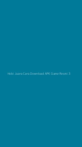 Tampilan Antarmuka Aplikasi Hobi Juara Cara Download Apk Game Resmi - 3