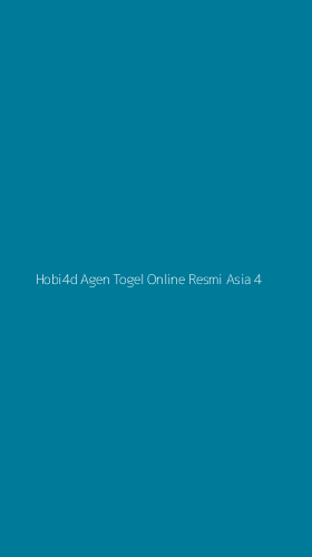 Tampilan Antarmuka Aplikasi Hobi4d Agen Togel Online Resmi Asia - 4