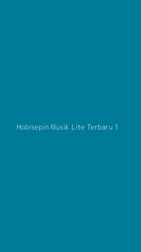 Tampilan Antarmuka Aplikasi Hobisepin Musik Lite Terbaru - 1