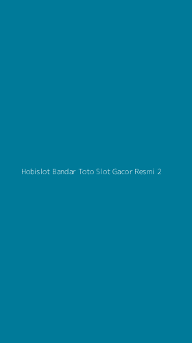 Tampilan Antarmuka Aplikasi Hobislot Bandar Toto Slot Gacor Resmi - 2