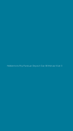 Tampilan Antarmuka Aplikasi Hokbentoto Rtp Panduan Deposit Dan Withdraw Kilat - 3