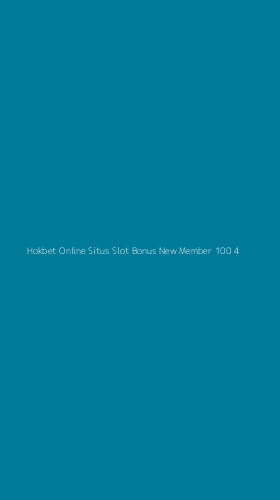 Tampilan Antarmuka Aplikasi Hokbet Online Situs Slot Bonus New Member 100 - 4