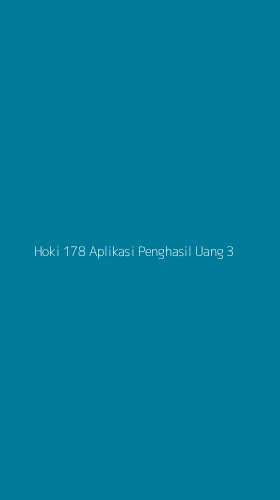 Tampilan Antarmuka Aplikasi Hoki 178 Aplikasi Penghasil Uang - 3