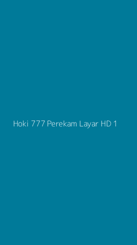 Tampilan Antarmuka Aplikasi Hoki 777 Perekam Layar Hd - 1