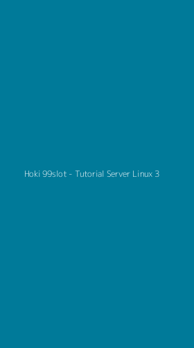 Tampilan Antarmuka Aplikasi Hoki 99slot - Tutorial Server Linux - 3