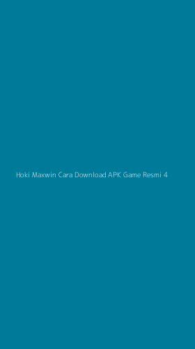 Tampilan Antarmuka Aplikasi Hoki Maxwin Cara Download Apk Game Resmi - 4