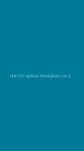 Tampilan Antarmuka Aplikasi Hoki101 Aplikasi Pendidikan Lite - 2