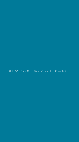 Tampilan Antarmuka Aplikasi Hoki101 Cara Main Togel Colok Jitu Pemula - 3