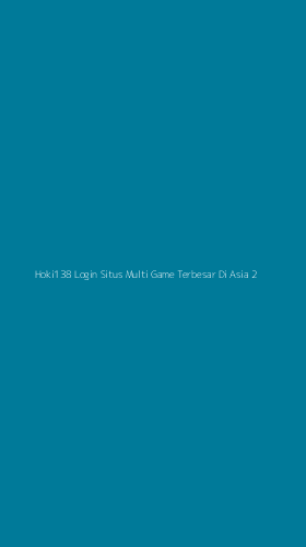 Tampilan Antarmuka Aplikasi Hoki138 Login Situs Multi Game Terbesar Di Asia - 2