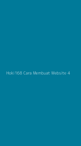 Tampilan Antarmuka Aplikasi Hoki168 Cara Membuat Website - 4