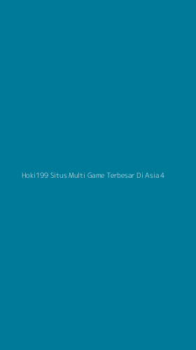 Tampilan Antarmuka Aplikasi Hoki199 Situs Multi Game Terbesar Di Asia - 4