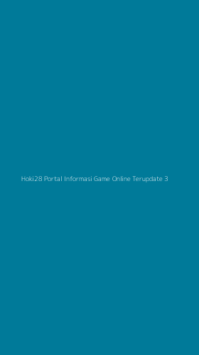 Tampilan Antarmuka Aplikasi Hoki28 Portal Informasi Game Online Terupdate - 3