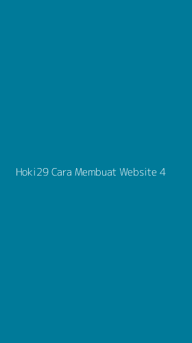 Tampilan Antarmuka Aplikasi Hoki29 Cara Membuat Website - 4
