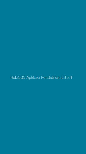 Tampilan Antarmuka Aplikasi Hoki505 Aplikasi Pendidikan Lite - 4