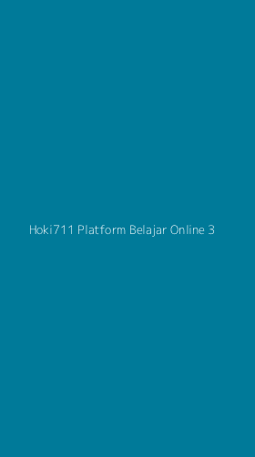Tampilan Antarmuka Aplikasi Hoki711 Platform Belajar Online - 3