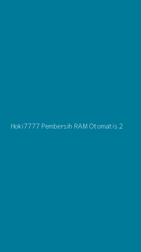 Tampilan Antarmuka Aplikasi Hoki7777 Pembersih Ram Otomatis - 2