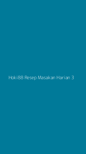 Tampilan Antarmuka Aplikasi Hoki88 Resep Masakan Harian - 3