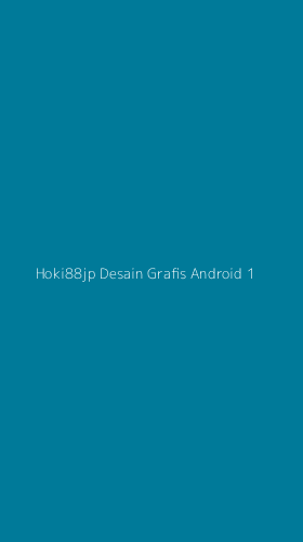 Tampilan Antarmuka Aplikasi Hoki88jp Desain Grafis Android - 1