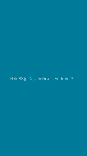 Tampilan Antarmuka Aplikasi Hoki88jp Desain Grafis Android - 3