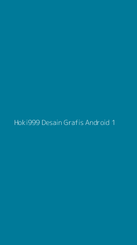 Tampilan Antarmuka Aplikasi Hoki999 Desain Grafis Android - 1